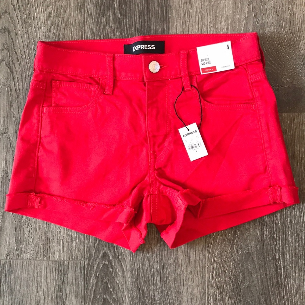 Red Express Shorts